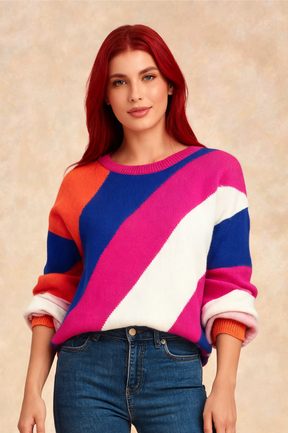 Rose vif / XL
