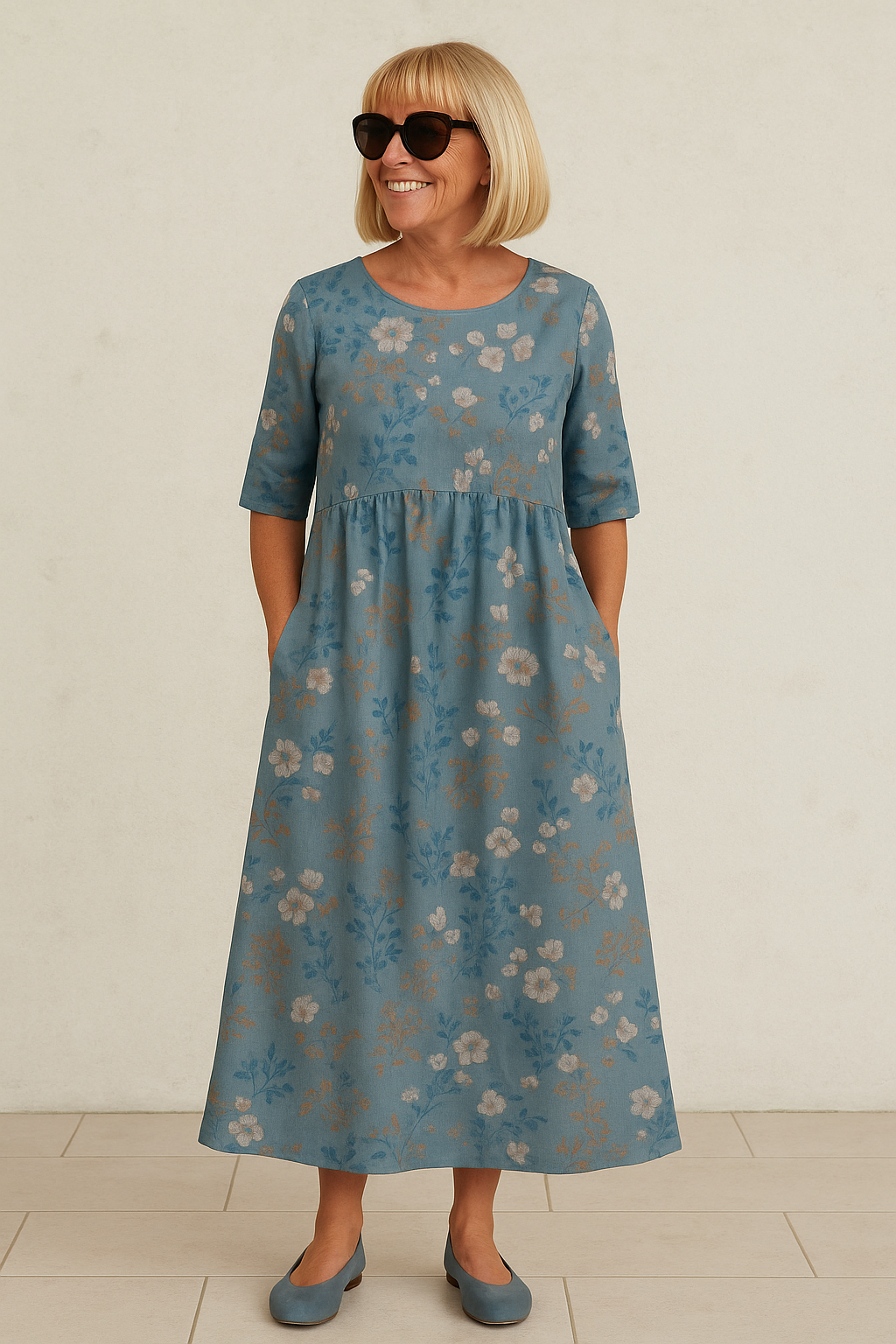 Bleu clair / 5XL