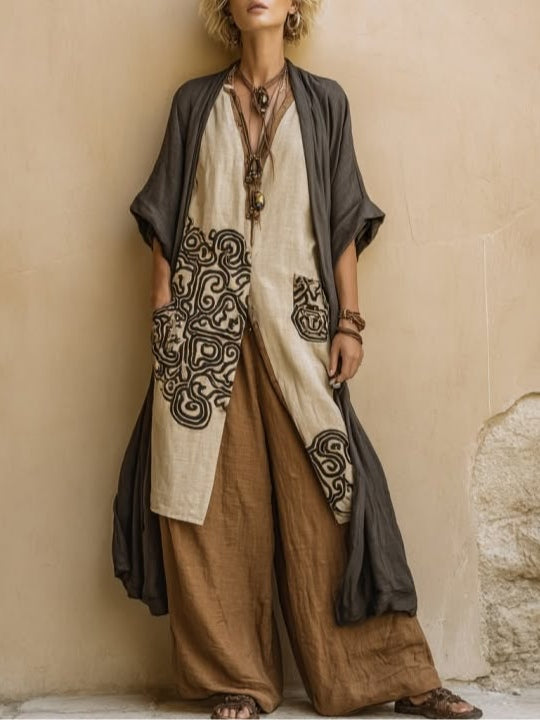 Gris foncé Marron / 3XL